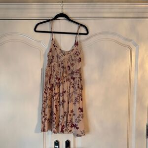 Patrons of Peace Floral Dress with Spaghetti Straps